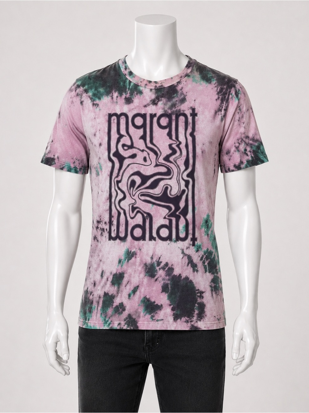 Isabel Marant Tye Dye Graphic T-shirt XL